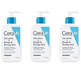CeraVe SA Lotion for Rough and Bumpy Skin 8 Ounces each (Value Pack of 3)