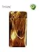TeslaX© Electric Dual Arc Wood and Marble Tesla USB Rechargeable Custom Engraved Cigarette Camping Hiking Flameless E-Lighter Cigar Souvenir Lighter (Brown Marble)