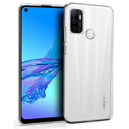 Cool Silicone Case for OPPO A53 / A53s (Transparent)