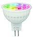 LGIDTECH FUT104 Miboxer 4W MR16 Led 2.4GHz Bulb Spotlight GU5.3 Socket AC/DC 12V RGB+CCT Color and Temperature Changeable Dimmable,But Single Bulb Wouldn't Work.Controller and Hub is Sold Separately