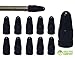 Moxie 10pc Bike Bicycle Road Racing Colored Black Presta Valve Cap Dust Covers