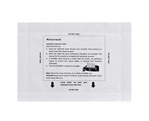 2 Bonsaii+Paper+Shredder+Lubricant+40+Pack