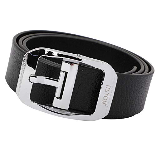 black formal belt