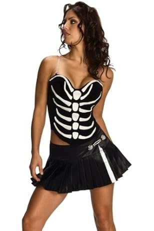 sexy skeleton dress
