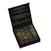 Valrhona 52 French Gourmet Chocolate Squares Guanaja & Abinao, Dark chocolate 70% and 85% cocoa, Gift box 9.17 oz