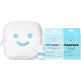 Starface Big Lil White Gift Set - Hydro-Star Pimple Patches Clear and Blue (32ct), Very Vanilla Star Balm