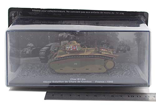 Militärische Modelldekoration, Tankmodell 1/72 Char B1 Bis Französischer Armee Schwere Tank Replik Kollektion Memorial… – Bild 5