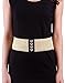 Womens Wide Elastic Waist Belt for Dresses Waistband Trimmer Stretch Cinch Belt