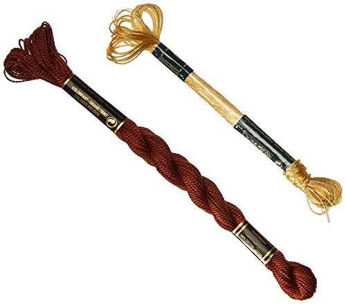 DMC 1008F-S744 Shiny Radiant Satin Floss, Grapefruit, 8.7-Yard