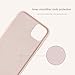Ermorgen Liquid Silicone Gel Rubber Case Compatible for iPhone 11 Pro Max 6.5 2019, Full Protective Shockproof Ultra Slim (Excellent Touch) -Pink