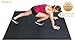 Square36 Large Exercise Mat Thick 6 Ft x 4 Ft. Ideal for Home Cardio Workouts with Or Without Shoes. Roll Out in Living Room & Roll Up to Store Large Fitness Mat