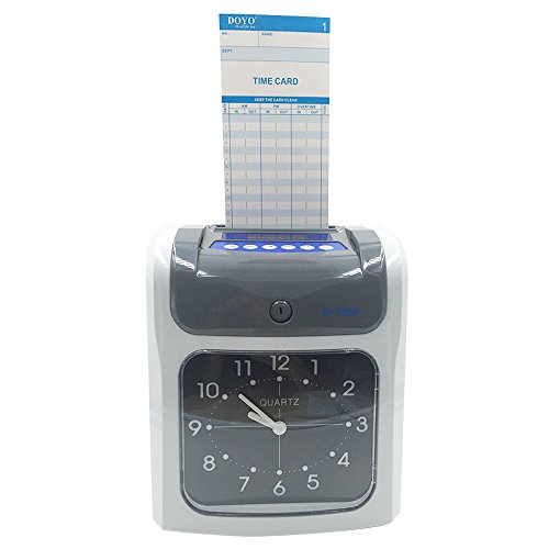NATAMO Time Clock Electric Time Recorder Time Card Machine Time