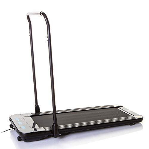 Linear Foldable Walking Treadmill with Phone Holder and Remote Fitnesscart