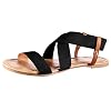 MUDAN-Womens-Elastic-Flat-Sandals