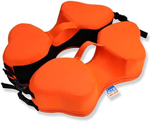 Swim Ring Children's Swim Ring Collar Newborn Children's Neck Baby Swimming Ring 0-3 Years Old Anti-smashing Collar ( Color : Orange )