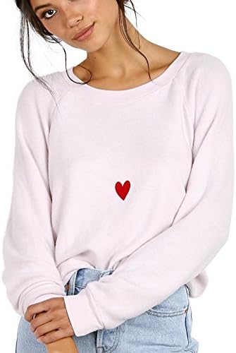 All Things Fabulous Dear Heart Raglan Cozy Lavendar
