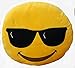 Emoji 32cm Silly Smiley Pillows Emoticon Yellow Round Cushion Pillow Stuffed Plush Soft Toy-emoji sunglasess