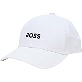 BOSS Mens Center Logo Cotton Twill Cap