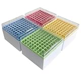 MUHWA 4 Packs 5ml Cryogenic Vial Storage
