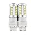 KATUR 4pcs 3157 3047 3057 3155 5630 33-SMD Amber 900 Lumens Super Bright LED Turn Tail Brake Stop Signal Light Lamp Bulb 12V 3.6W