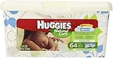 Huggies Natural Care Unscented Baby Wipes Tub - 64ct