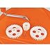 Dynamic Mixers E001 Commercial Manual Salad Spinner, 2.5 Gallon Capacity, SD99, Orange