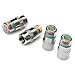 AndyGo® 4PCS/Set 2.4 BAR 32 PSI AUTO CAR TIRE TYRE Wheel AIR Pressure Alert Indicator Valve STEM Monitor Sensor CAPS