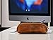 Vintage Style Pen/Pencil Case from Aaron Leather (Caramel)