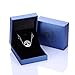 Billie Bijoux Women 925 Sterling Silver Tree of Life Heart Charms Adjustable Bracelet White Gold Plated Women Best Gift for Mother's Day