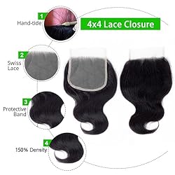 Brazilian Virgin Hair Body Wave 3 Bundles with