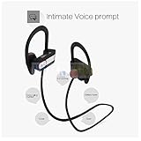 PiggiesC Waterproof Bluetooth Earbuds Beats Sports Wireless Headphones in Ear Headsets