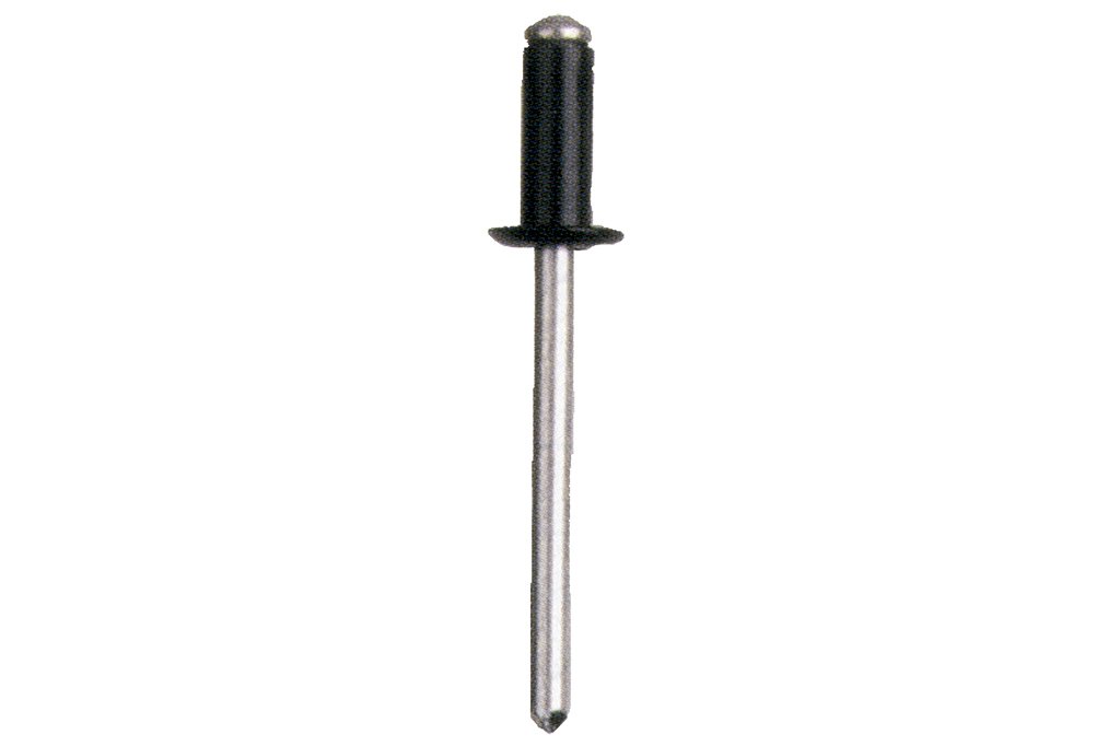 Cofan 07154020N Normal Rivets, Black, 4 x 20 mm, Set of 500 Pieces