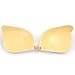 Fetoo® Womens Reusable Invisible Strapless Backless Self Adhesive Wing Shape Bra (A, Nude Wing)