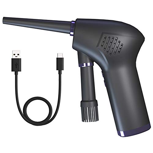 Compressed Air Duster, 45000rpm Rechargeable Cleaning Air Can for