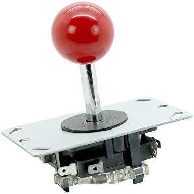 Amatek Red Ball 8 Way Arcade Joystick with Microswitches Replacement Parts For Mame Jamma Arcade Game Cabinet DIY Joystick and Button Kit