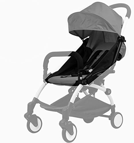 Generic Color Pack - Canopy and Seat Pad Set Compatible Fit For BabyZen YOYO YOYO+ Stroller (Gray)