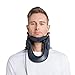 LEAMAI Newest Cervical Neck Traction Device-Adjustable Inflatable Neck Stretcher Collar for Home Traction Spine Alignment -(C03,Blue)