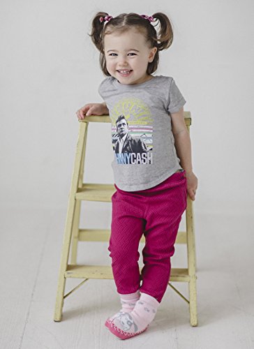 Konfetti See Spot Run Blue Puppy Dog Swedish Moccasins House Slippers Shoes - Girls Slipper Socks - Home Footwear for Babies and Toddlers