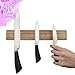 Wooden Magnetic Knife Holder 12,5 inch - Housewarming Gifts, Household Gift Ideas for Couples: Mom & Dad, Wife & Husband