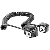 Neewer 4.9 feet/1.5 m TTL Off Camera Flash Speedlite Cord for Canon EOS 5D Mark II III,6D,5D,7D,60D,50D,40D,30D,300D, 100D,350D,400D,450D,500D,550D,600D,650D,700D,1000D,1100D