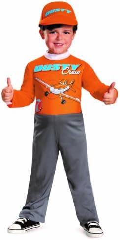 Disguise Boy's Disney's Planes Dusty Crophopper Costume, 3T-4T