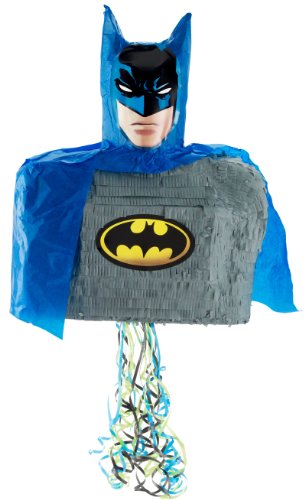 3D Batman Brave and Bold Pull Ribbon String Pinata