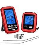 MINGER Digital Meat Thermometer, Govee Wireless Grill Thermometer with 2 Probes Remote Cooking Food Thermometer for BBQ Meat Thermometer with Timer and Alarm for Grilling/Kitchen 328 Feet Range