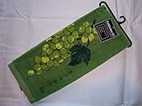 Calphalon Cotton Kitchen Towel with Green Grapes on Chive