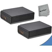 2 High Capacity Replacement Canon LP-E12 Batteries for Canon EOS Rebel M, EOS Rebel SL1, EOS 100D DSLR Cameras