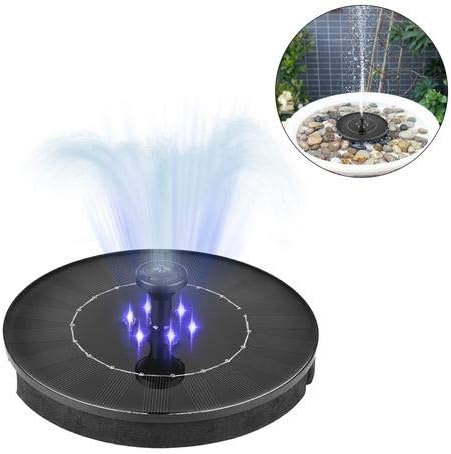 Catchermy Springbrunnen Solar Garten 2 4w Mini Led Wasserdichte Solar Teich Panel Brunnenpumpen Outdoor Mit Power Speicherfunktion Fur Teich Garten Vogelbad Gartenteich Amazon De Kuche Haushalt