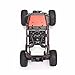 AHAHOO RC Cars 1/18 Remote Control Off-Road Vehicle 2.4GHz 4WD Monster Truck Rock Climber High Speed Electric Racing Buggy with LED Light, Black