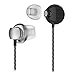 Frizione Headphones, Wired Earbuds, Metal Earphones, Noise Isolating Headset, Stereo Bass Headphone, In Ear Earbuds with Mic