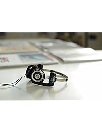 Koss Porta Pro audífonos de oído con funda. M Negro Plateado