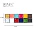 Body Face Paint With Brush 12 Color Pigment Oil Painting Art use in Halloween Party Fancy Dress Beauty Makeup Tool (1)